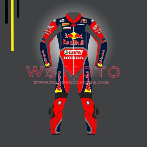 Nicky Hayden Honda Redbull  WSKB Motogp Motorbike/Biker-Leather-Racing-Suit 2021
